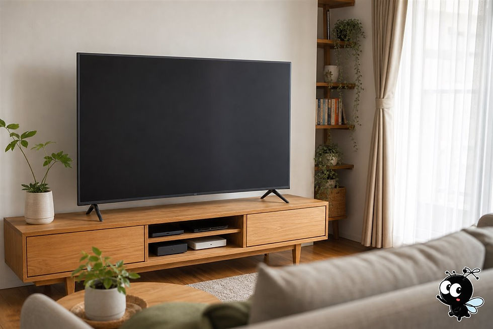 小瑀兒家電搭門號推薦:小米 55 型 4K Google TV 客廳情境圖