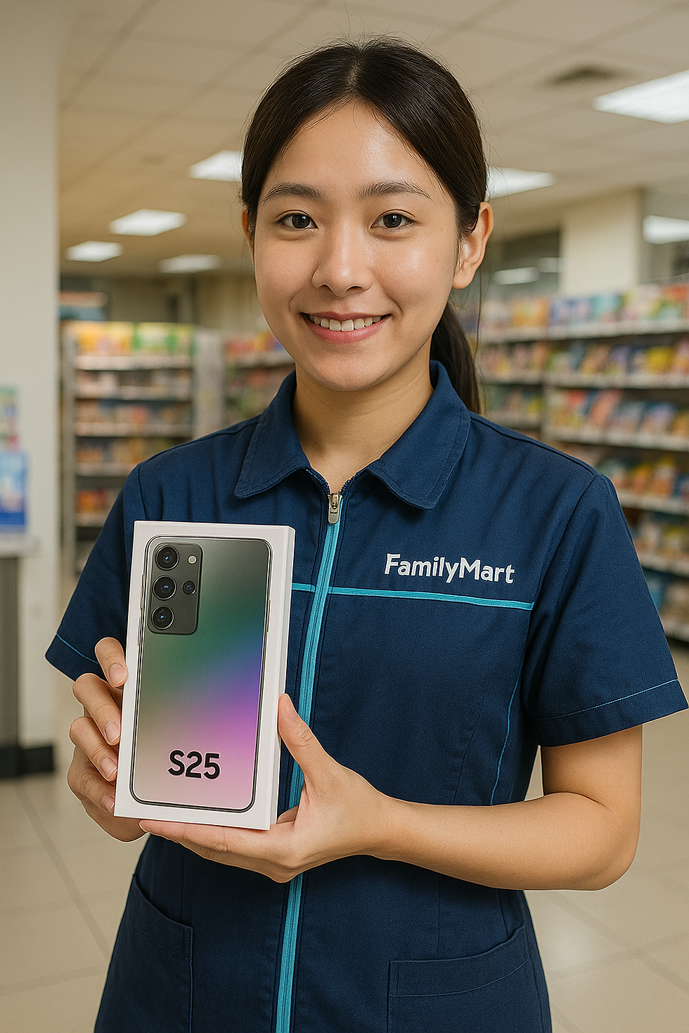 感謝全家店長吳小姐