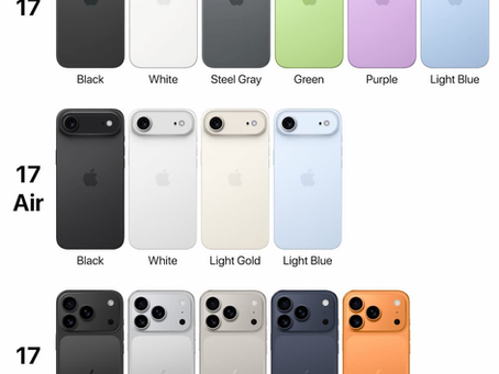 📱 iPhone 17 預購 預購日9/3-9/12