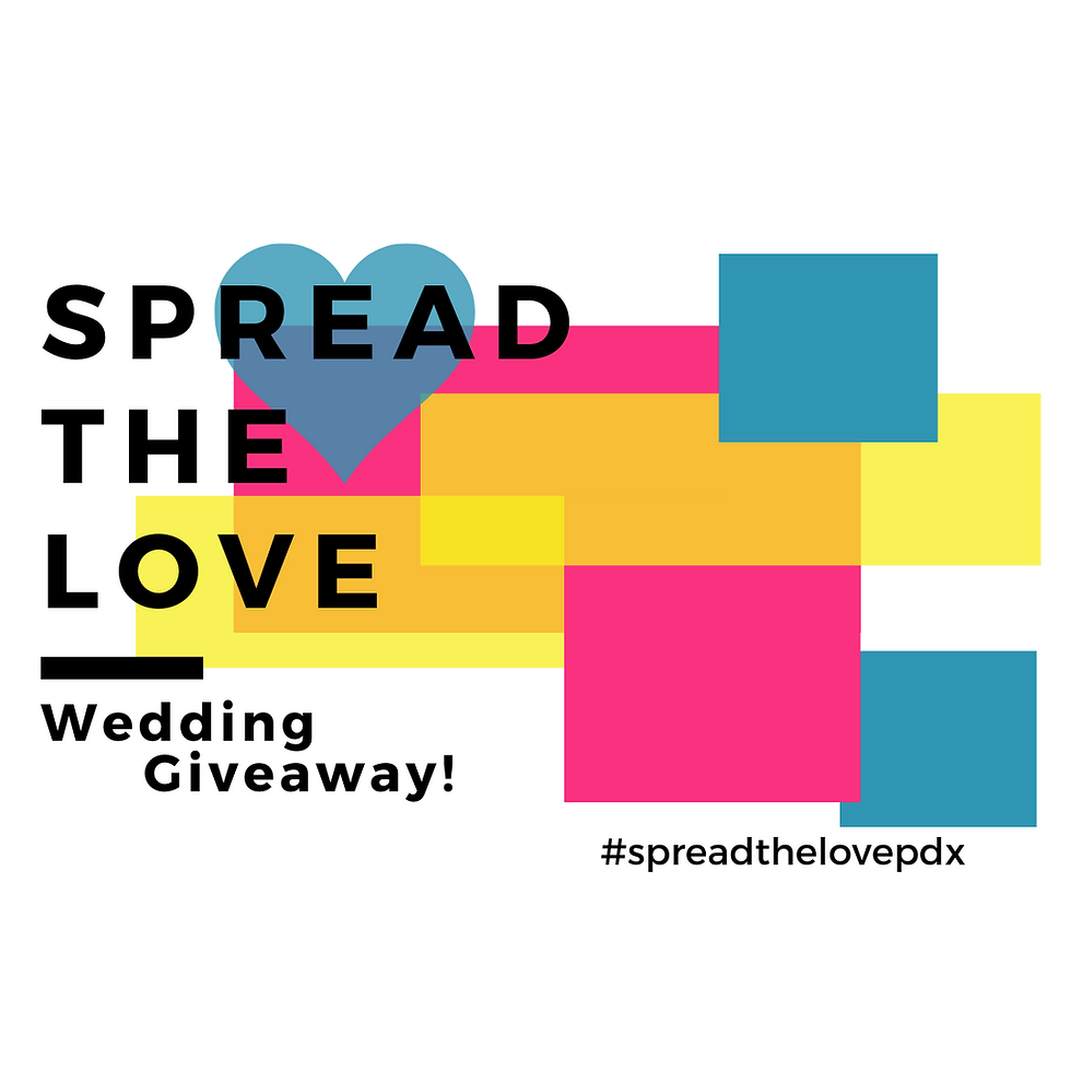 Spread the Love Wedding Giveaway | Portland, Oregon