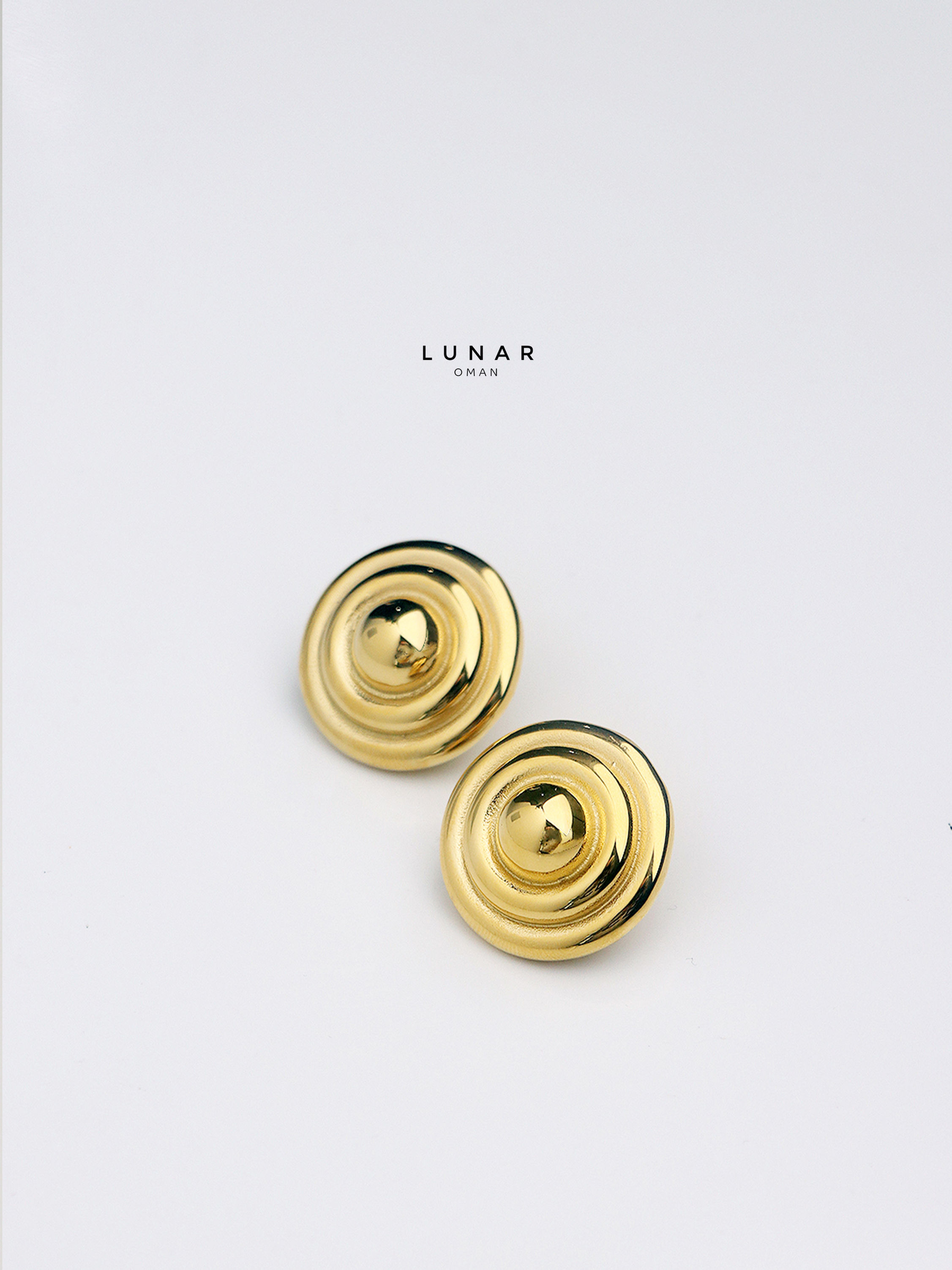 Gilded Radial Earrings