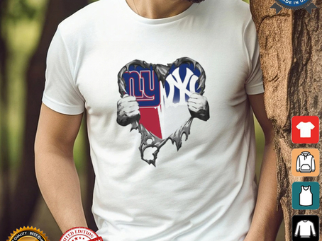 Inside Me New York Giants And New York Yankees 2024 T Shirt White