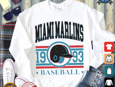 Miami Marlins 1993 Baseball Team Supporter Shirt