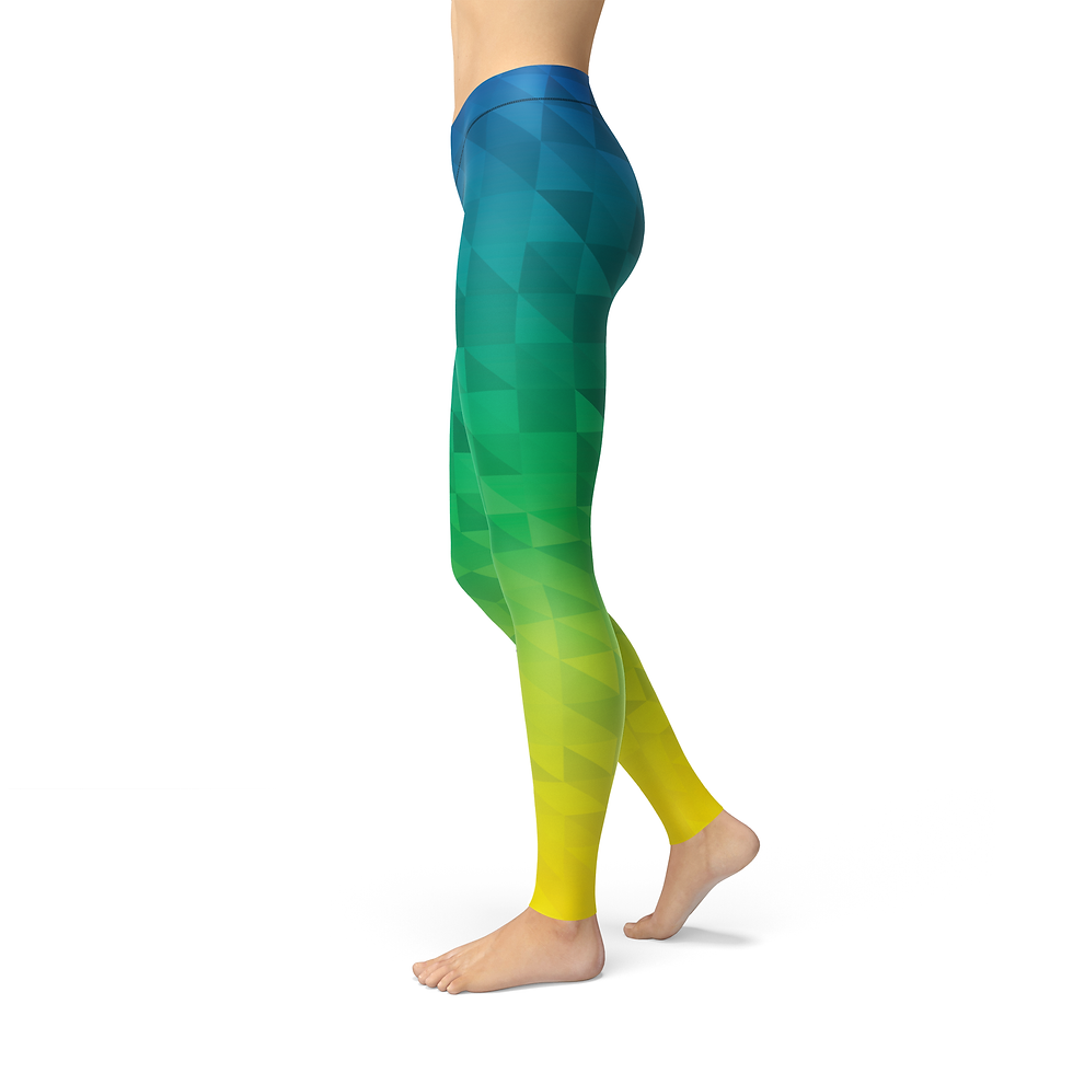 Thumbnail: Jean Beach Triangles Leggings