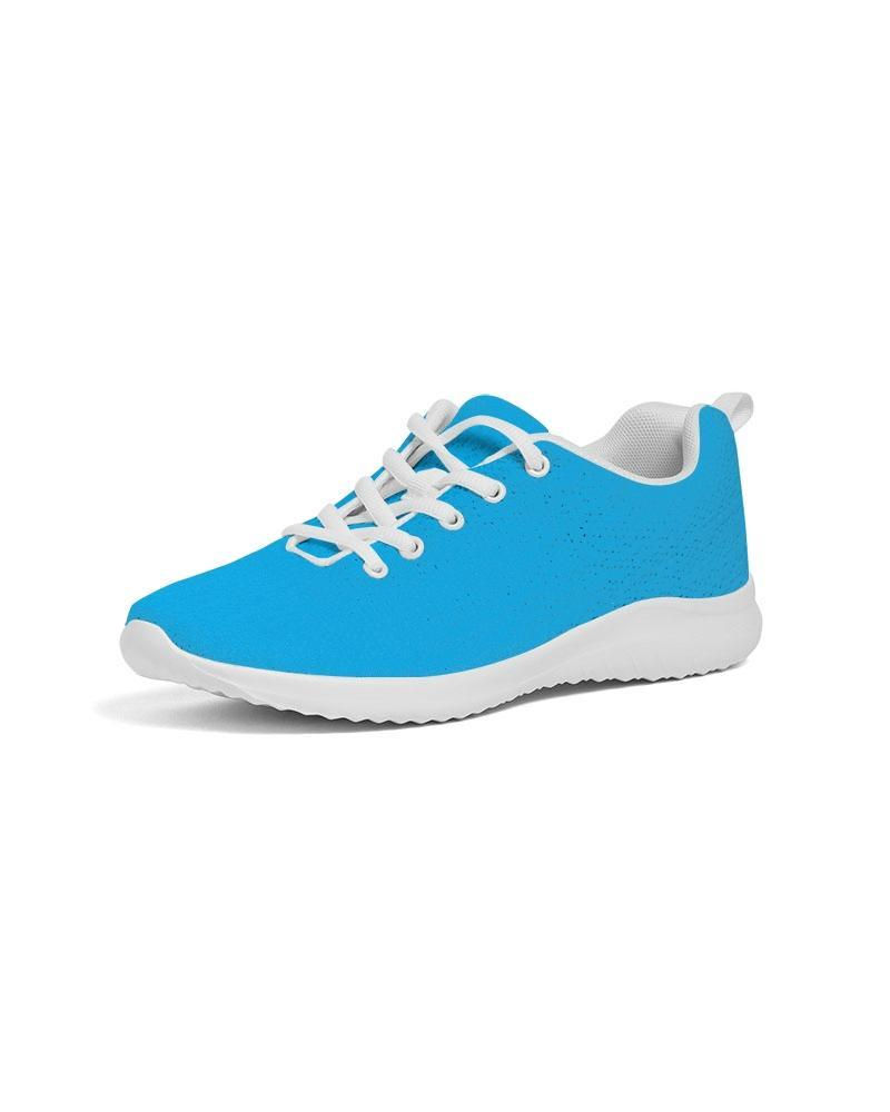 Thumbnail: Women's Running Sneakers, Vibrant Blue Low Top Sports Shoes