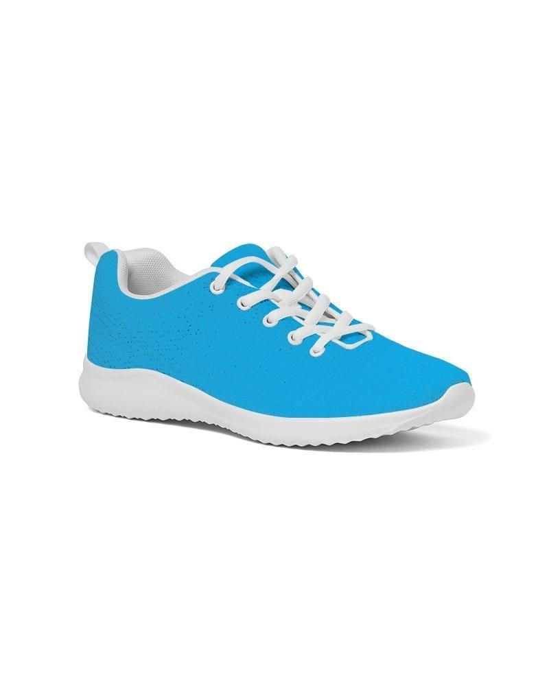 Thumbnail: Women's Running Sneakers, Vibrant Blue Low Top Sports Shoes