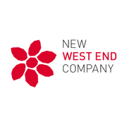 New West End Company logo, highlighting the "Get Your Royal On" campaign by Kit and Caboodle.