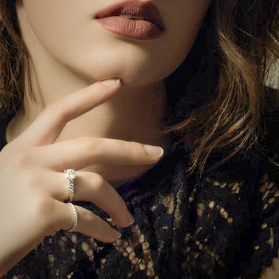 Girl Wear Rings