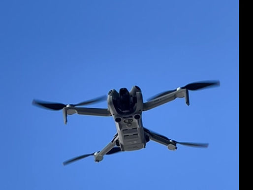 Drone used for professional roof inspections in Portugal to assess difficult-to-access areas.