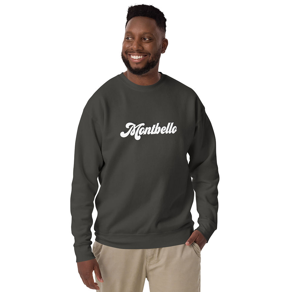 Thumbnail: Montbello 70's Unisex Premium Sweatshirt