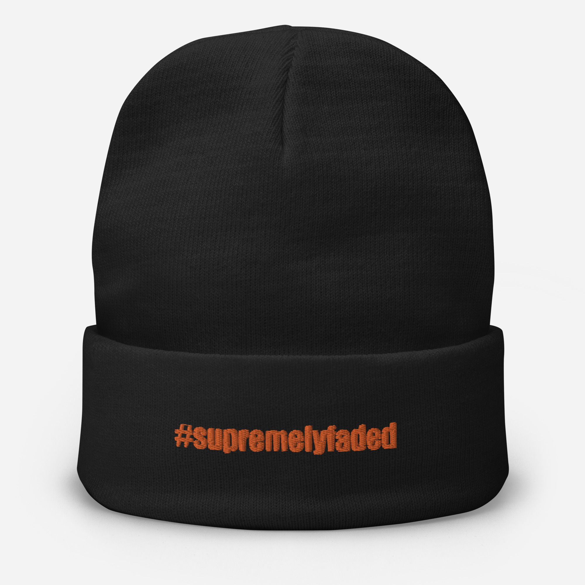 #supremelyfaded Embroidered Beanie