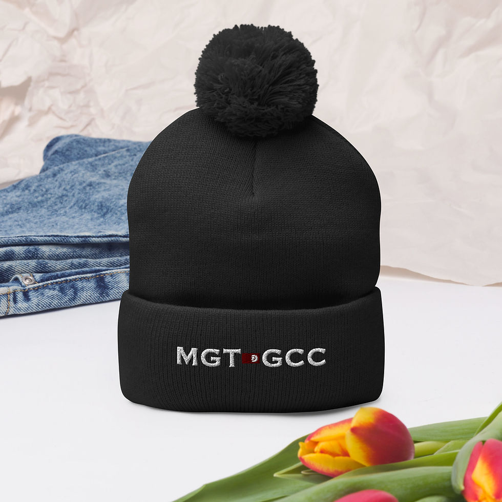 MGT-GCC Pom-Pom Beanie