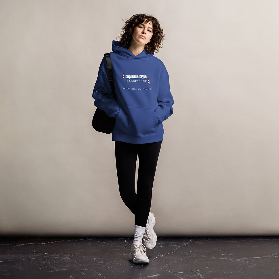 Thumbnail: Supreme Invent Unisex oversized hoodie