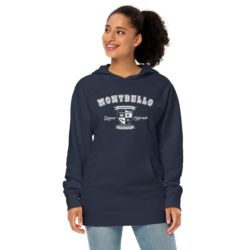 Thumbnail: Montbello Athletic Unisex midweight hoodie