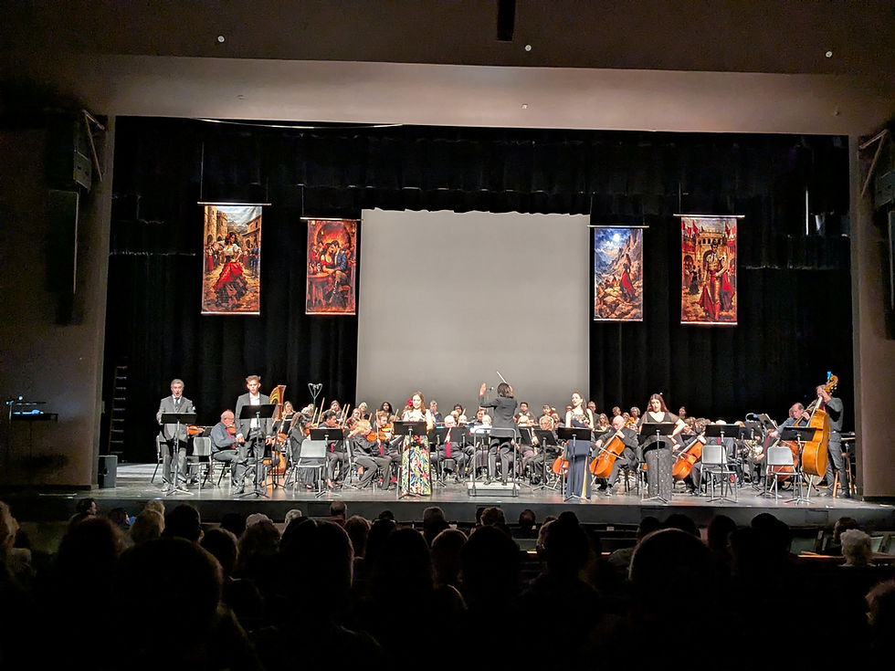 Debut with Channel Islands Chamber Orchestra
