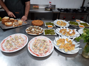Final del curso de cocina