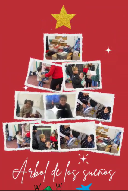 Regalos para los niños de fam ilias en excluasión