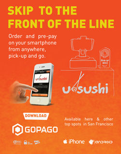 GoPago U Sushi Lollipop