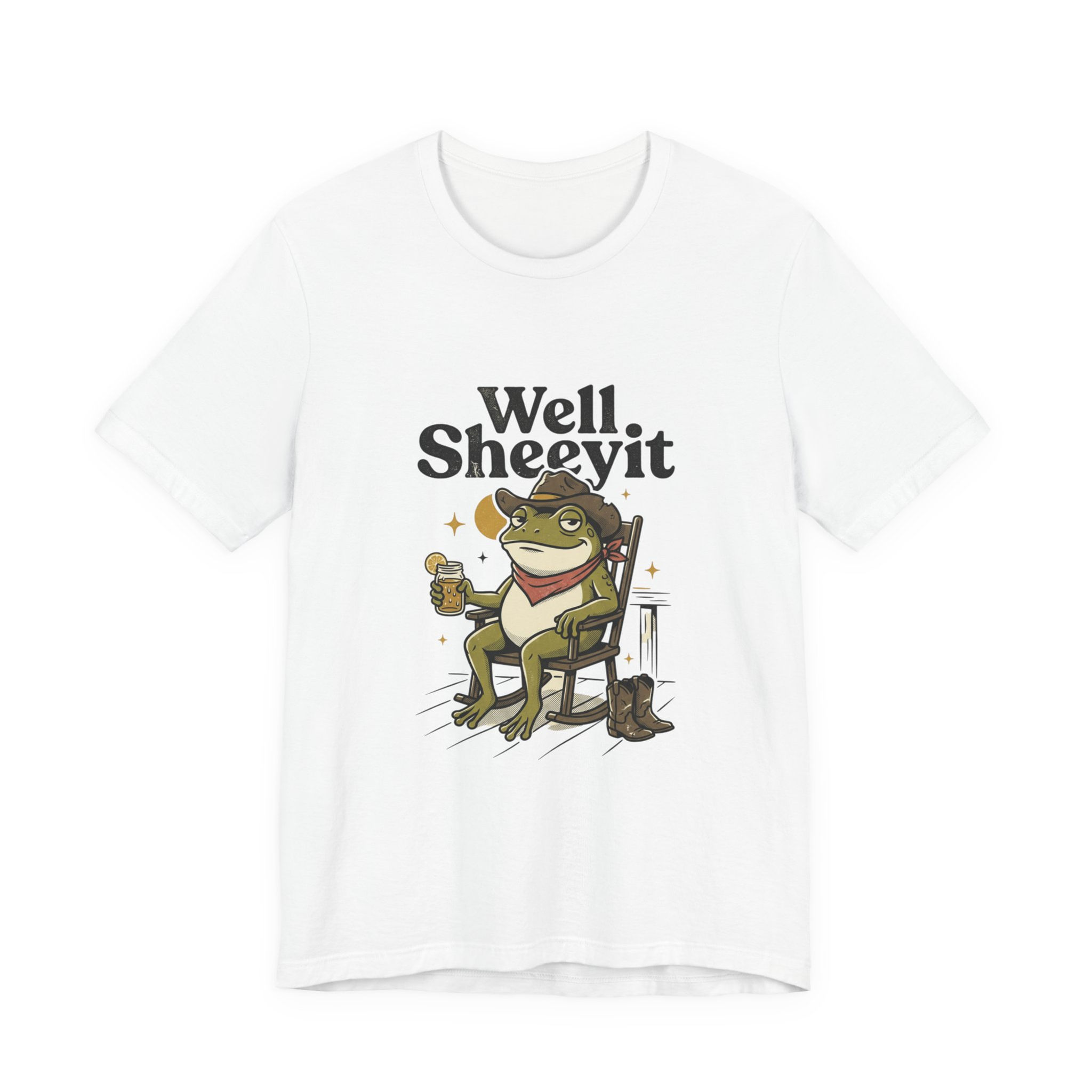 Well Sheeyit Frog Tee | Vintage Southern, Retro Western Distressed