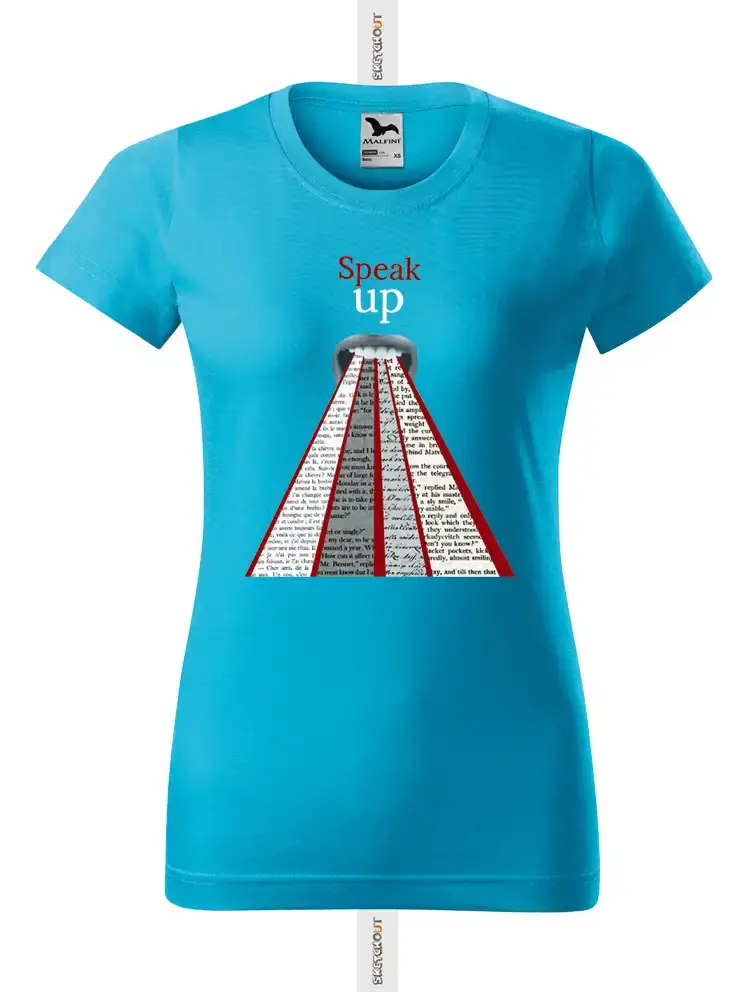 Прев'ю: Women's T-shirt Speak Up
