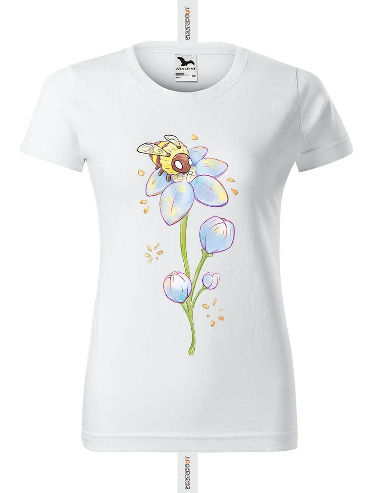 Thumbnail: Women's T-shirt And there bees, golden wing...