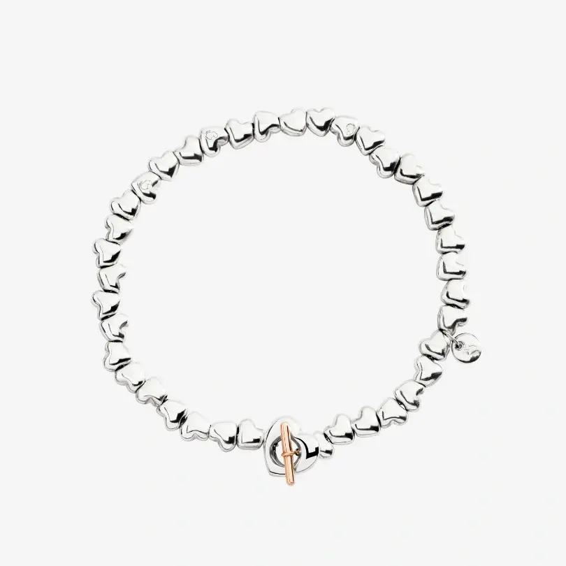 Bracciale Cuore Argento