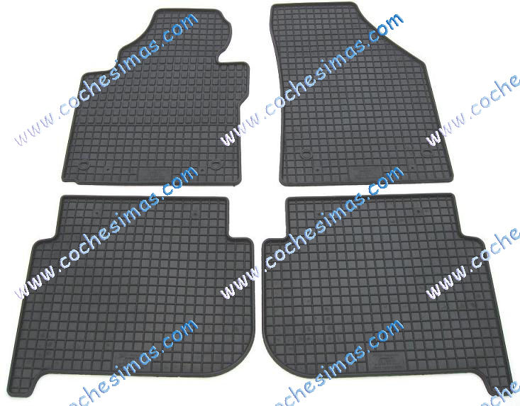 Alfombrillas de goma Volkswagen Touran 2010-2015