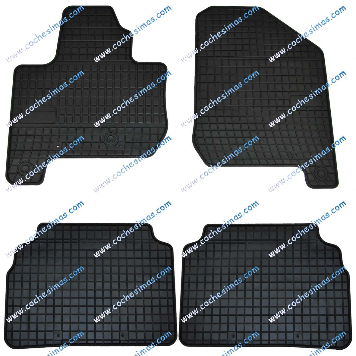 Alfombrillas de goma Kia Soul EV desde 2014