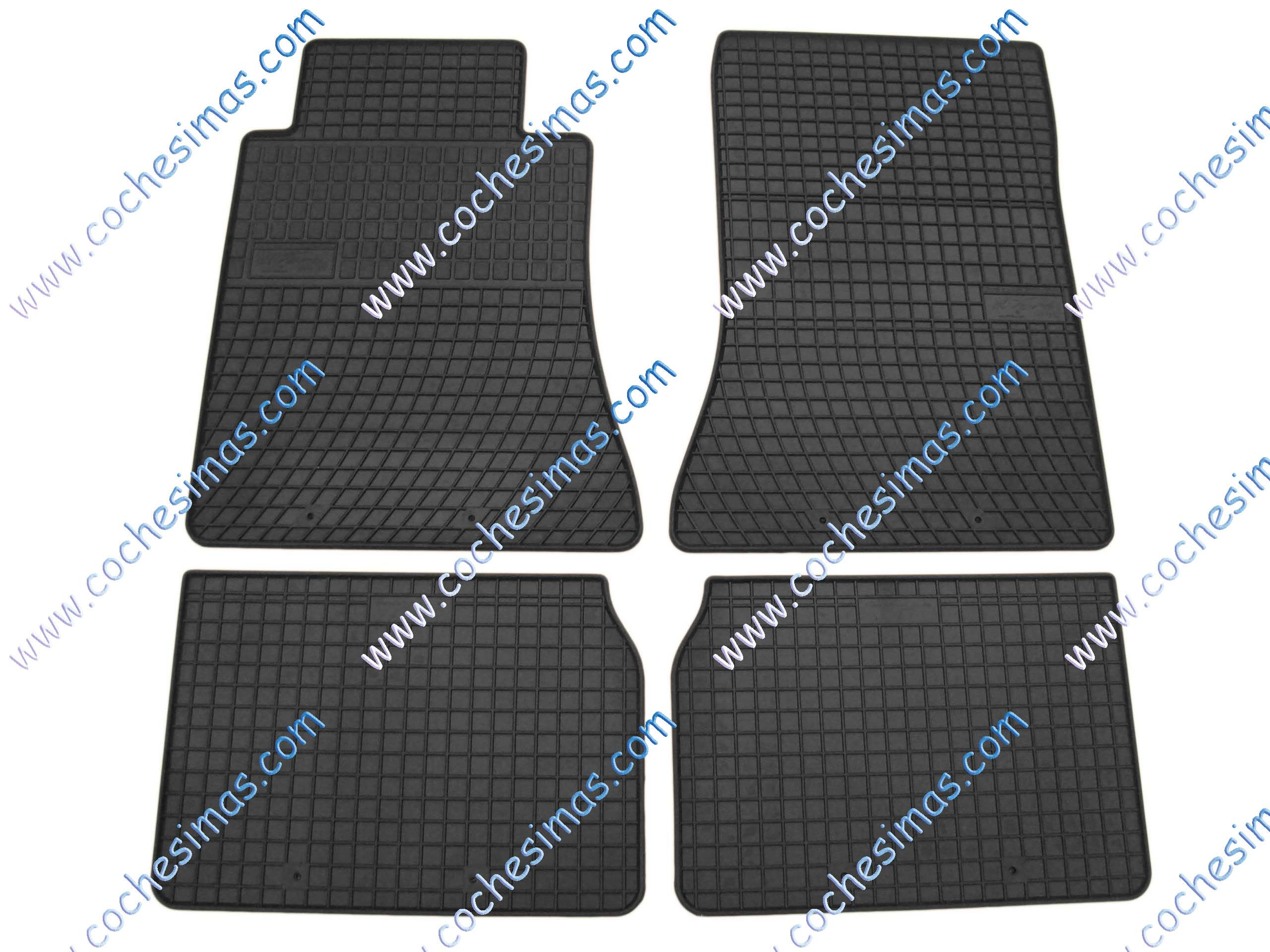 Alfombrillas de goma Mercedes-Benz Clase E 1984-1997 (W124)