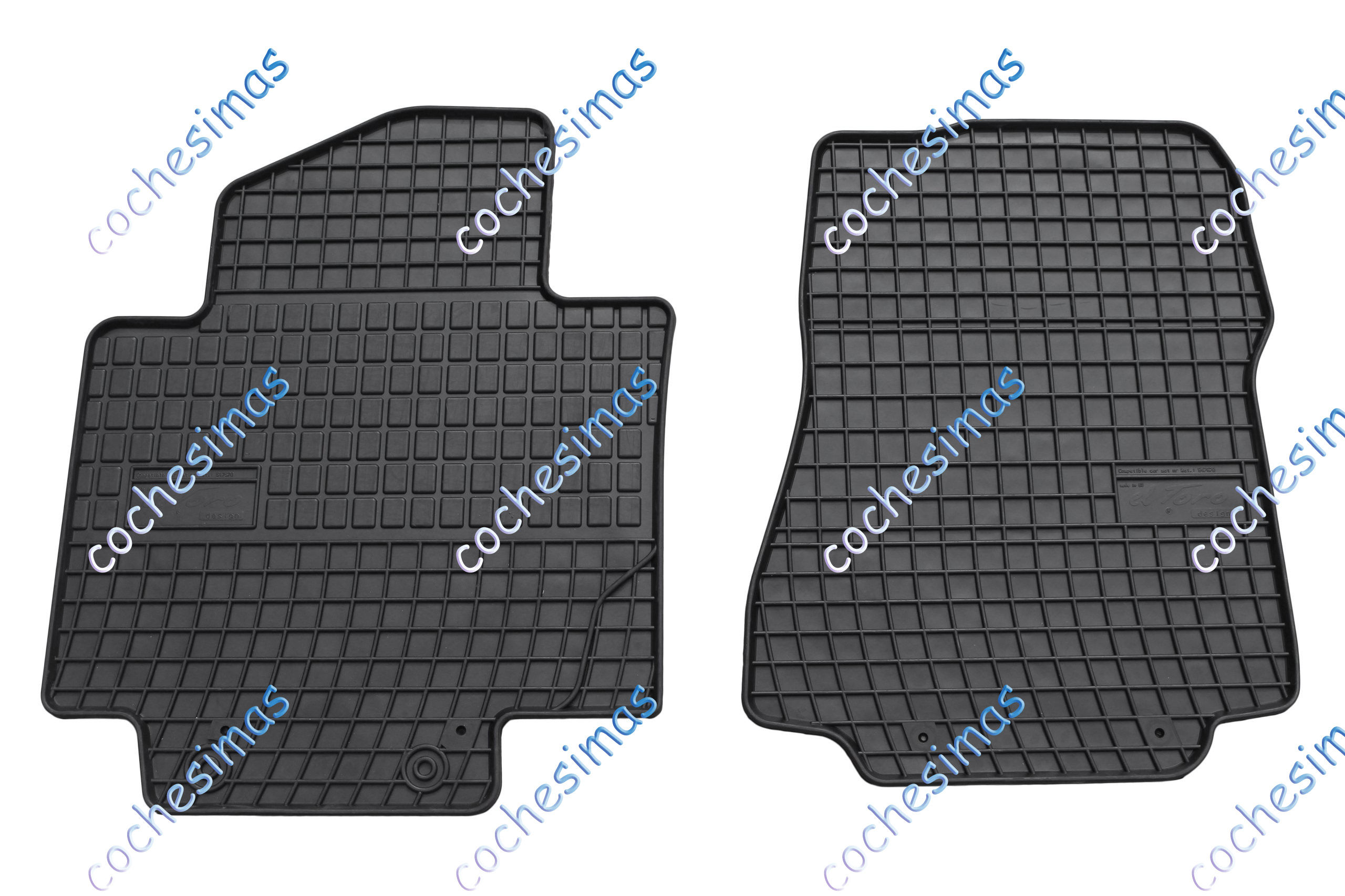 Alfombrillas de goma Nissan NV200 2009-2013