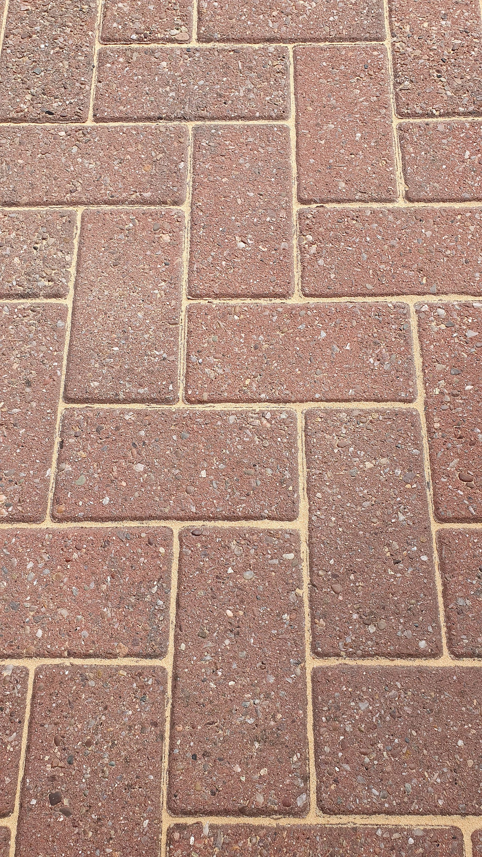 re-sanded block paving