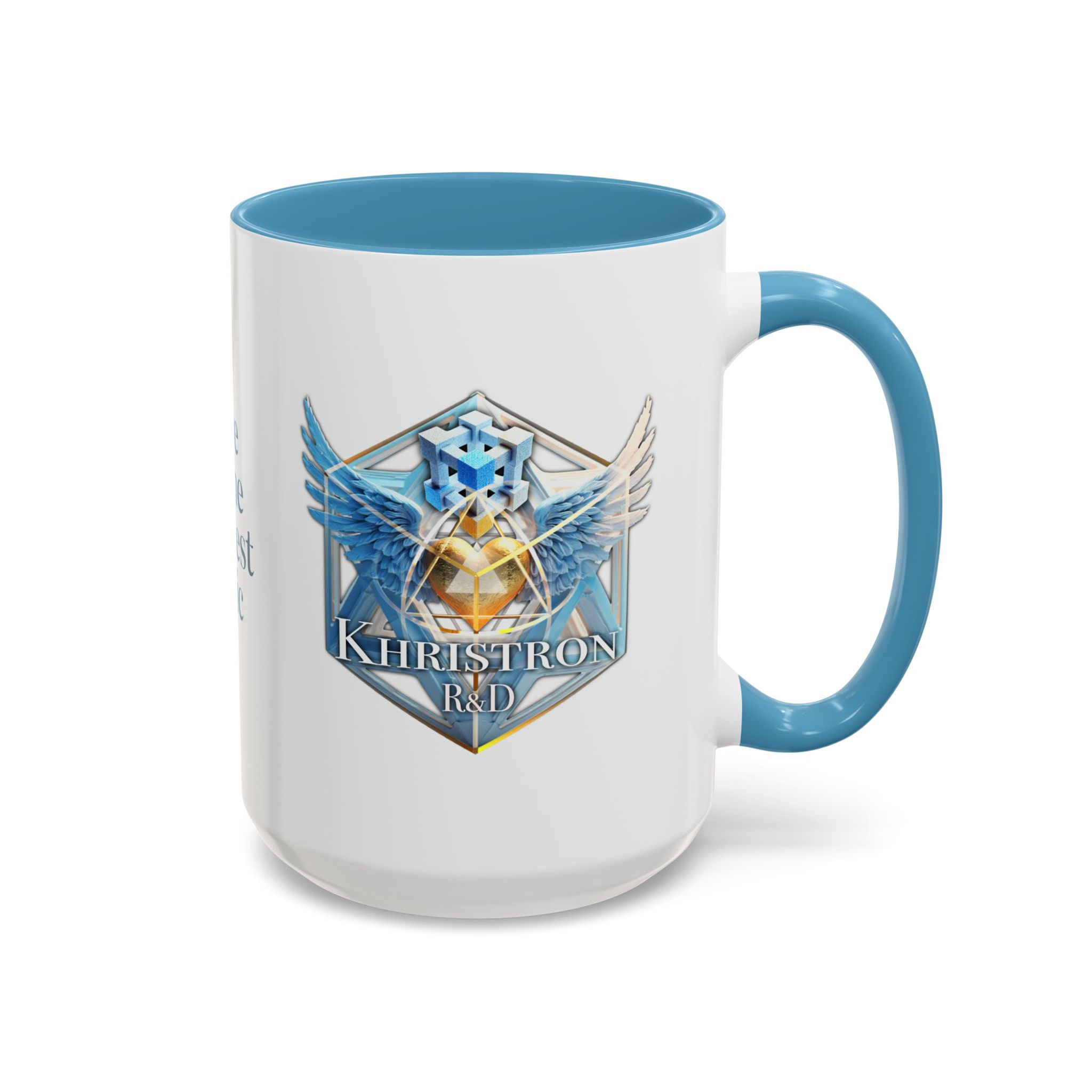 Khristron Coffee Mug — 'Love Is the Highest Logic' 