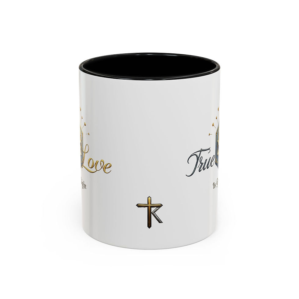 Thumbnail: True Love Is God's Light Accent Coffee Mug 