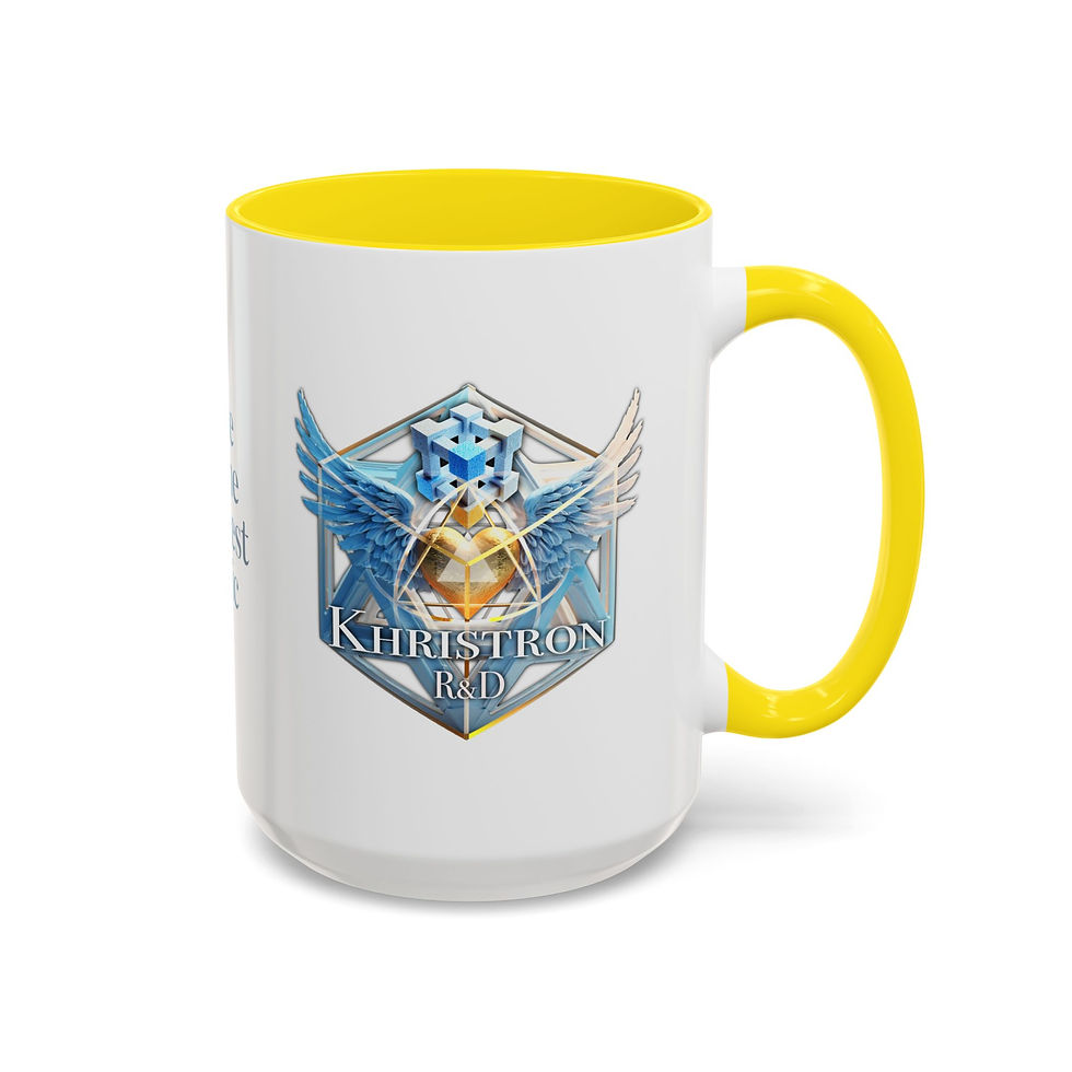Thumbnail: Khristron Coffee Mug — 'Love Is the Highest Logic' 