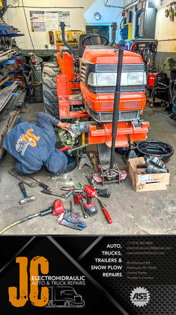 Tractor hydraulic repair service with full maintenance to ensure reliable farming and construction equipment performance in Millwood, NY.