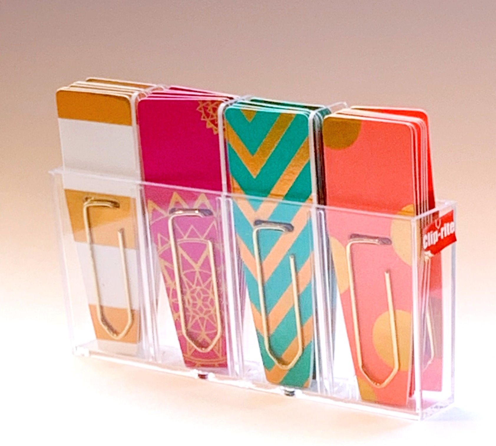 CLIP-FLAGS (GOLD FOIL)