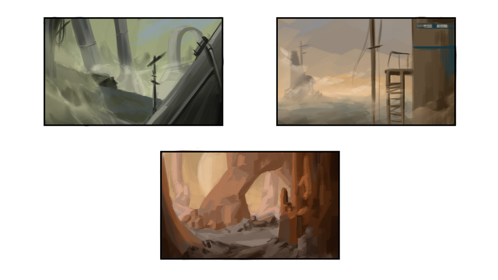 Digital painting inspiré de l'univers de Pim Bos