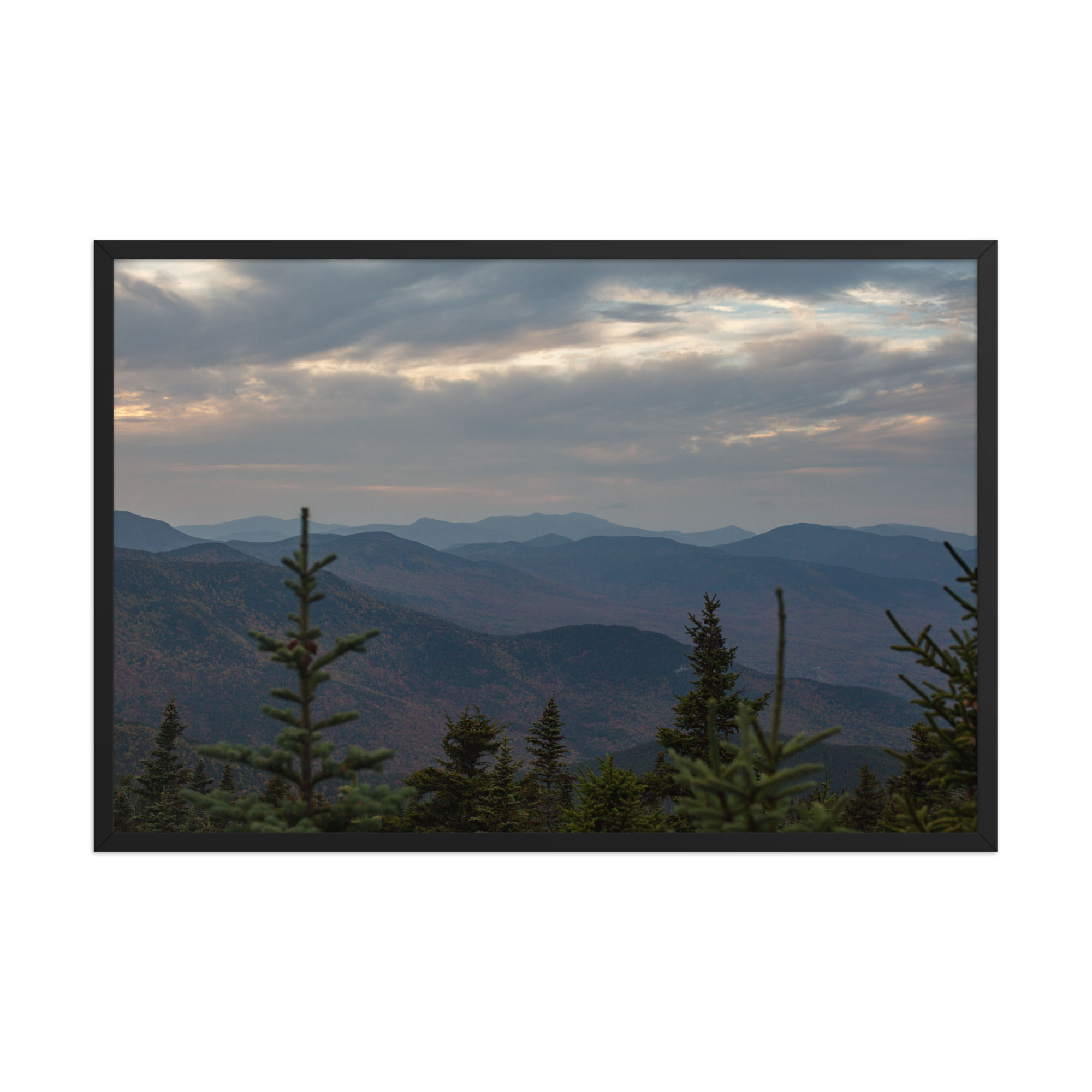 Passaconaway View of Pemigewasset Wilderness White Mountains