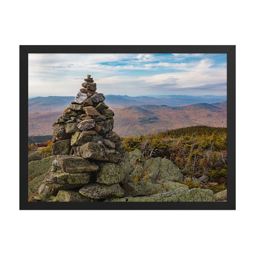 Thumbnail: White Mountains Fall Foliage & Carin - Randolph, NH from Presidential Range