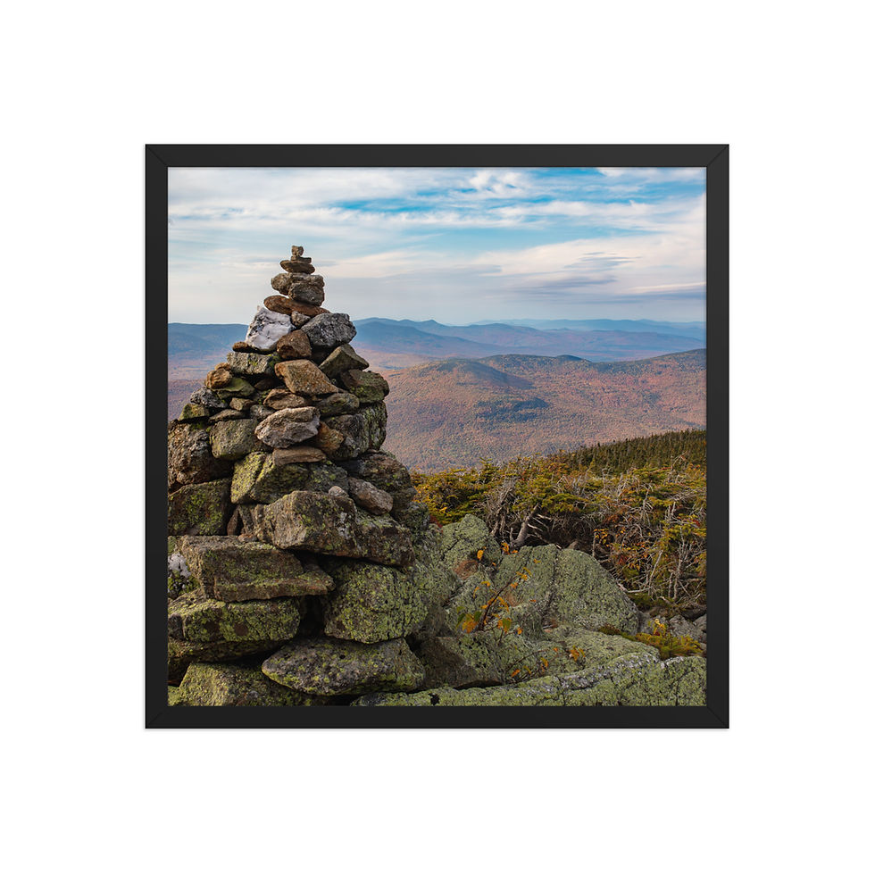 Thumbnail: White Mountains Fall Foliage & Carin - Randolph, NH from Presidential Range