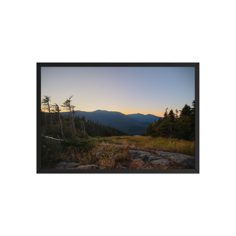 Thumbnail: Northern Presidentials at Sunset from Wildcat D