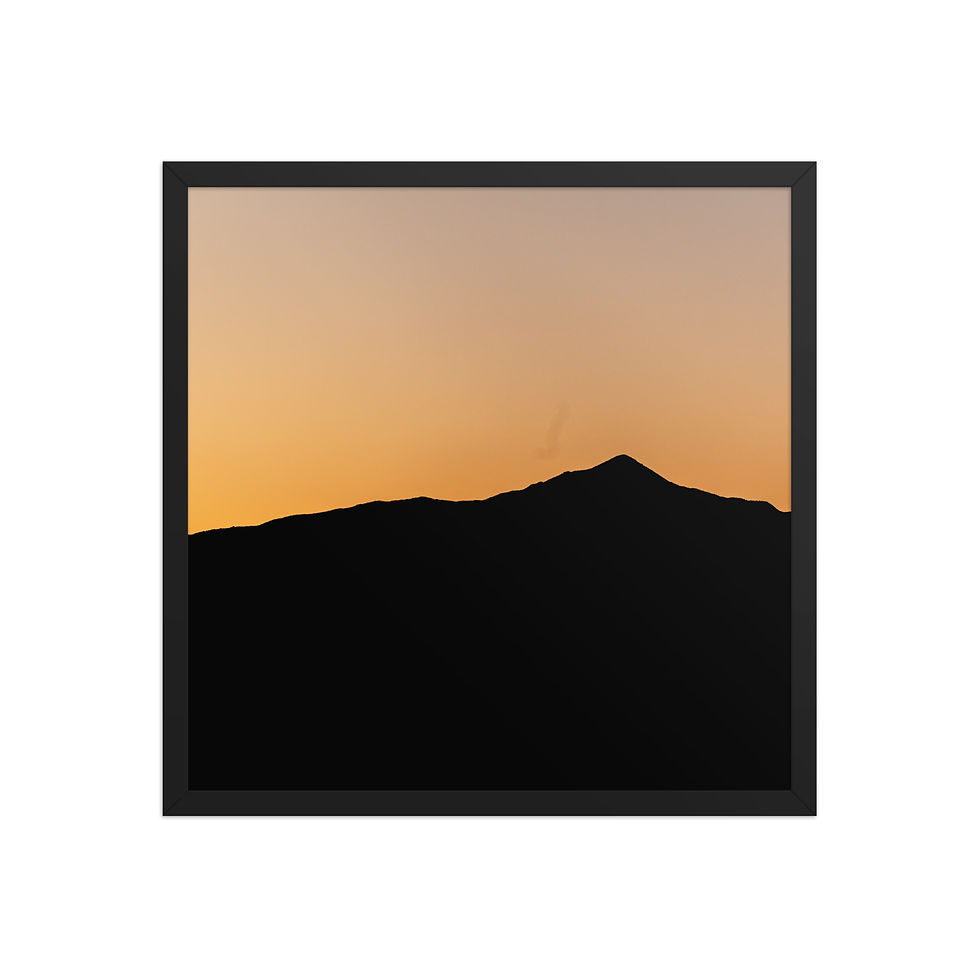 Thumbnail: Mt. Adams Silhouette at Sunset White Mountain National Forest