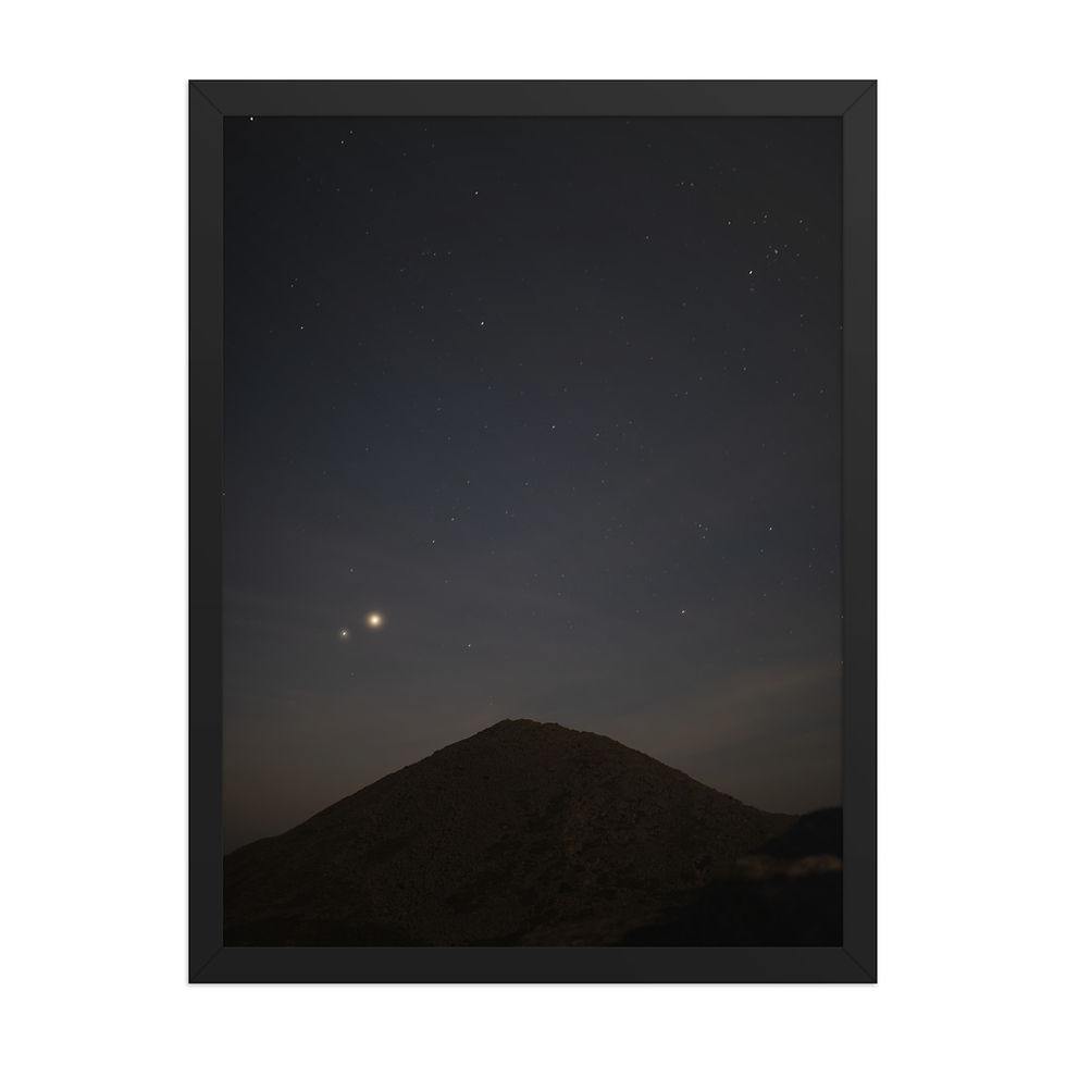 Thumbnail: Venus & Jupiter over Mt. Madison - White Mountain National Forest