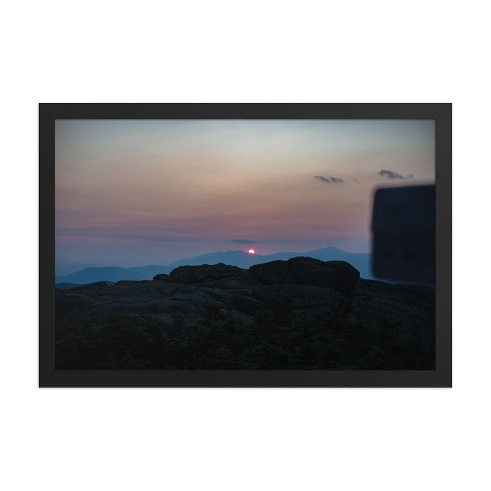 Thumbnail: Sunrise over the Presidentials - White Mountain National Forest New Hamsphire