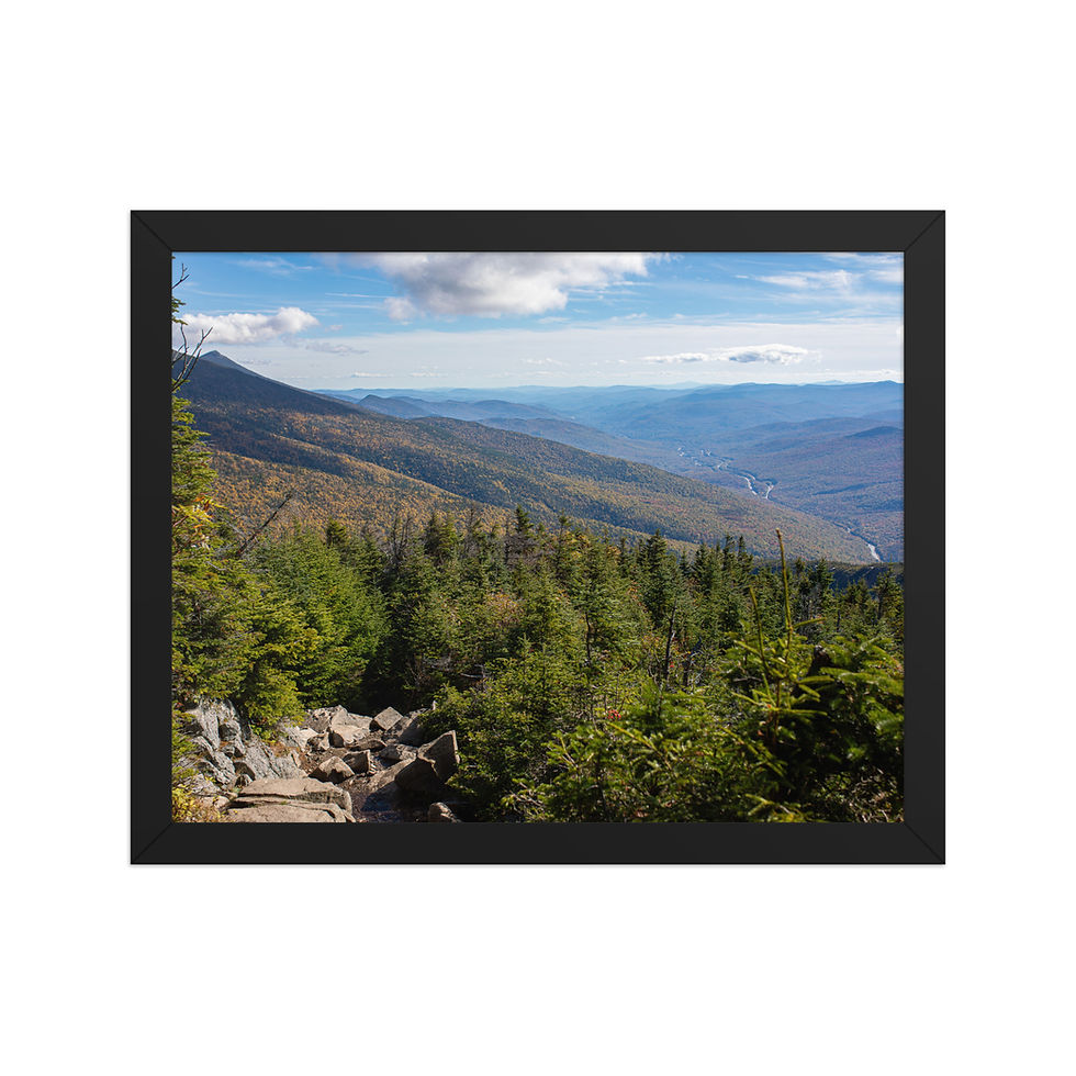 Thumbnail: New Hampshire Mountain Fall Foiliage Wall Art - White Mountains New Hampshire