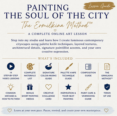 The Ermilkina Method™ Art Lesson Digital