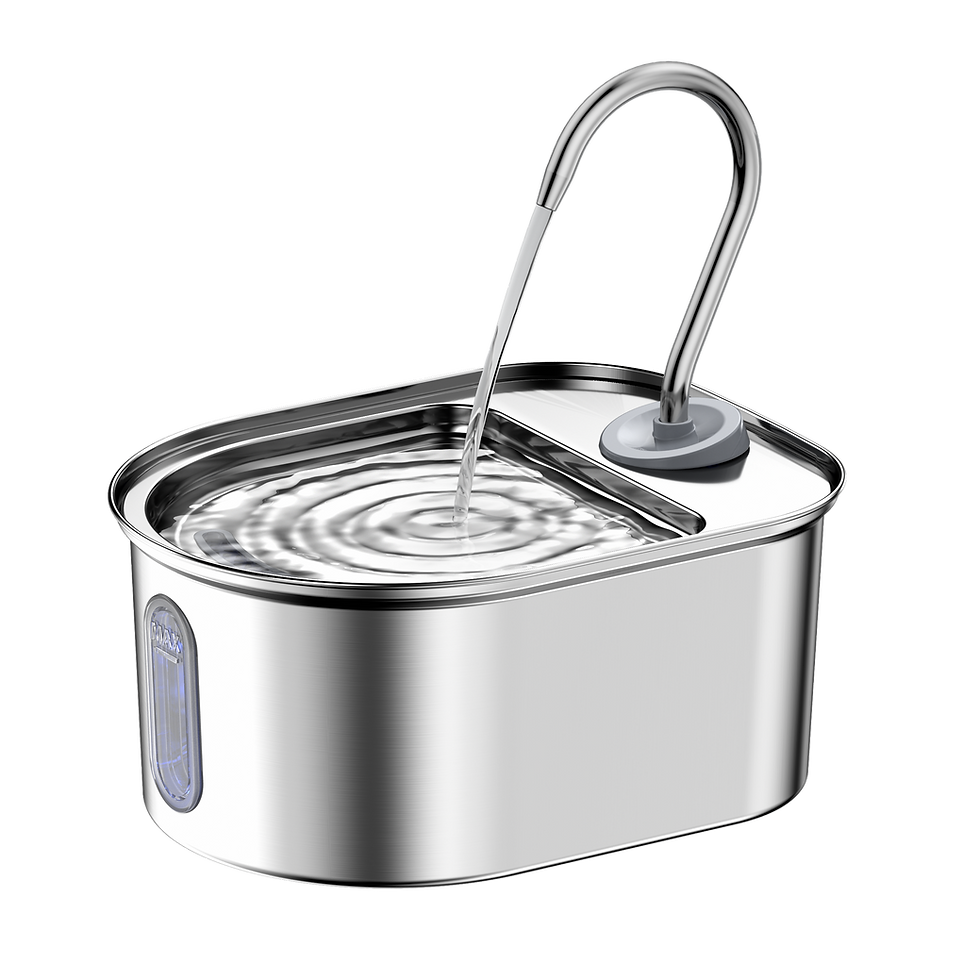 縮圖：Semicircle - 304 Stainless Steel Pet Water Fountain