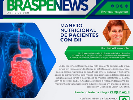 BRASPEN News - Manejo Nutricional de pacientes com DII