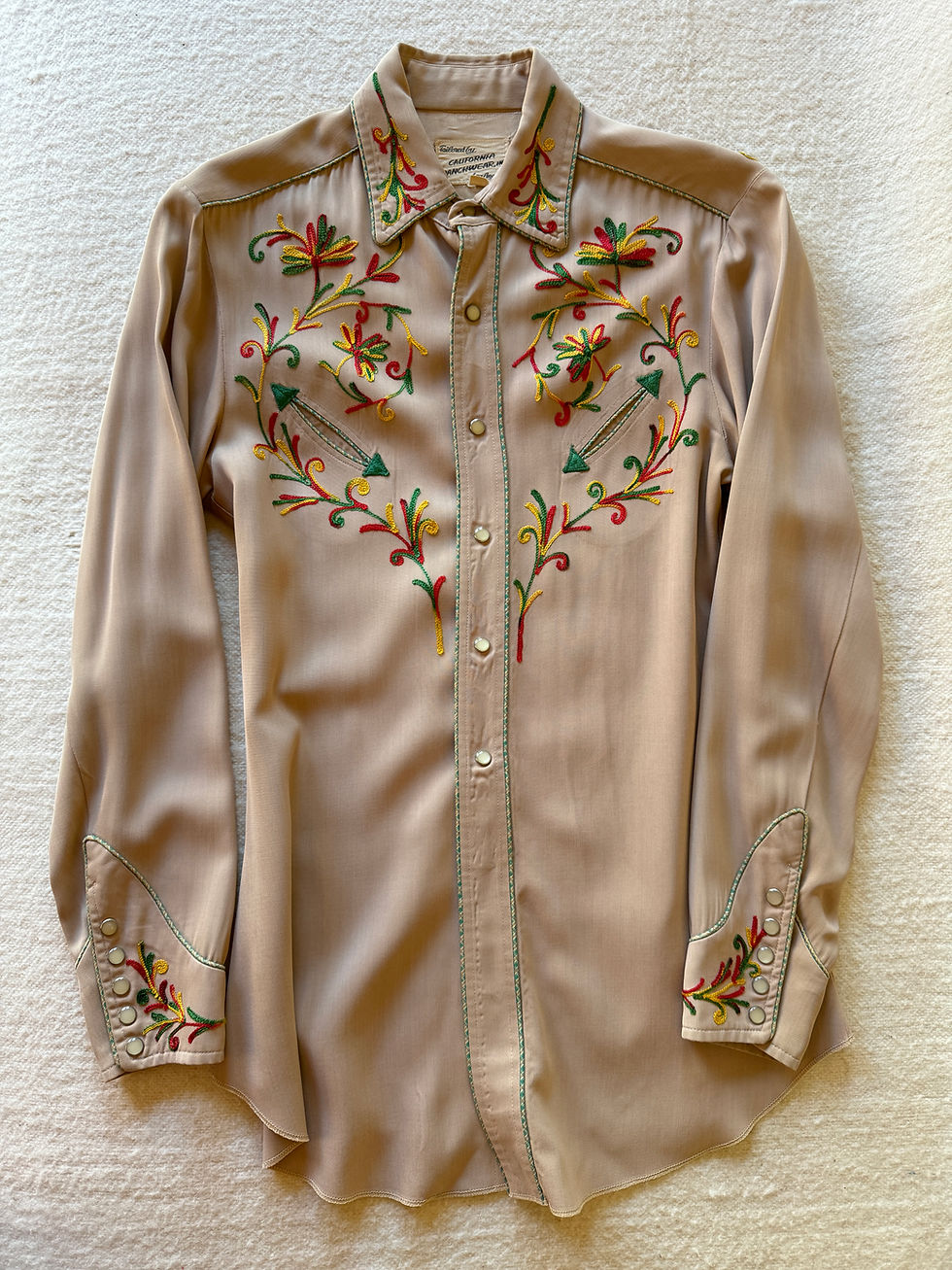 Thumbnail: Vintage California Ranchwear Western Champagne