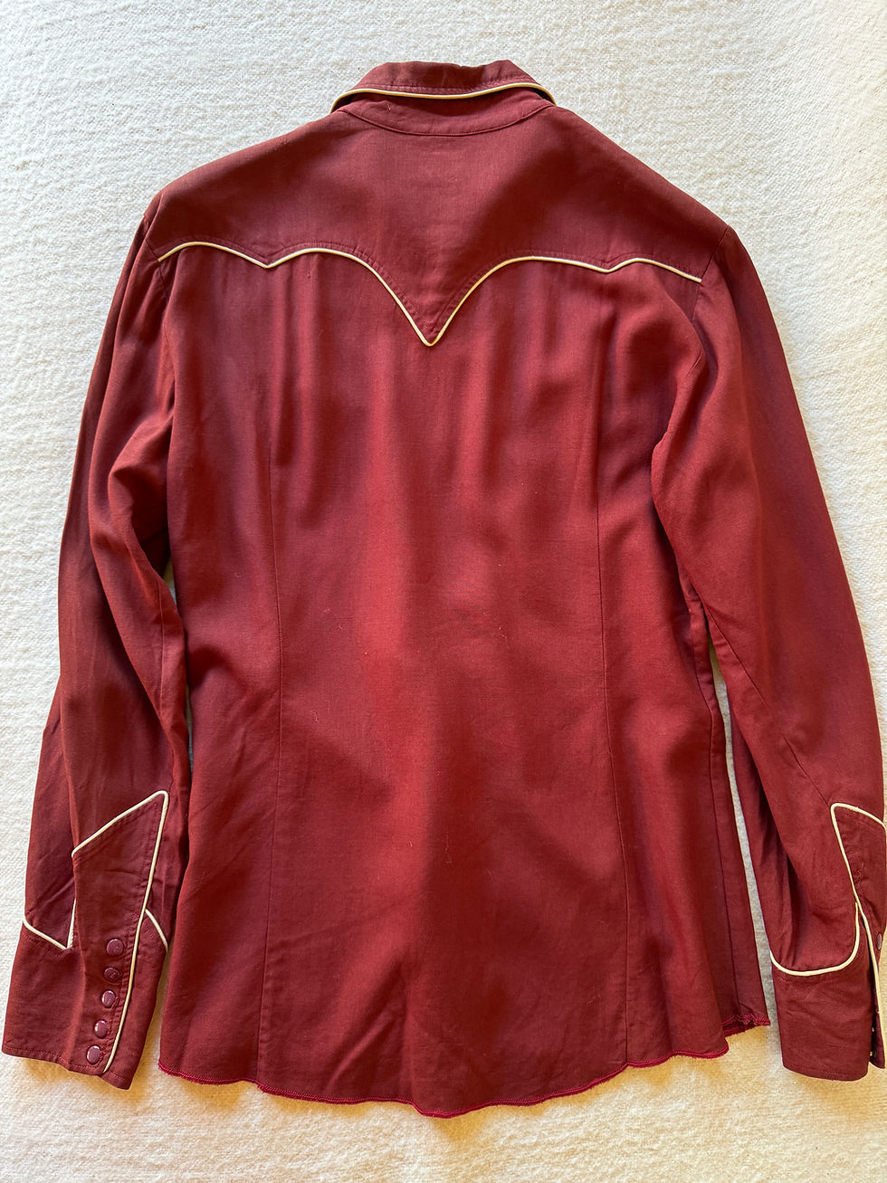 Thumbnail: Circle A Western Shirt Brique